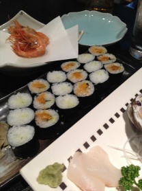 樽のわさび巻とウニ巻