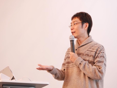 CSS Niteに登壇中の坂本